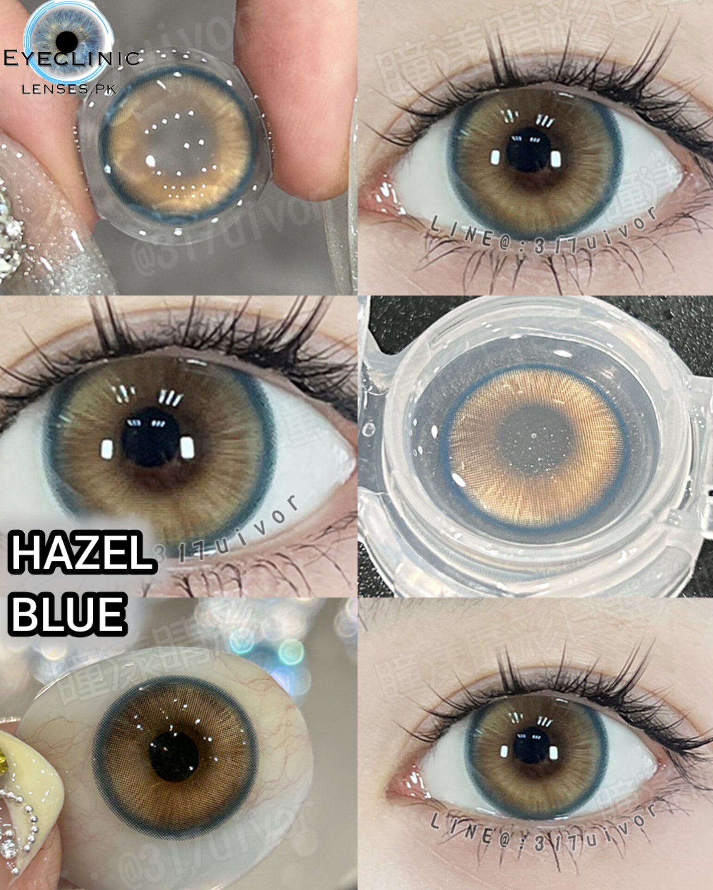 HAZEL BLUE (LOVE ❤️)